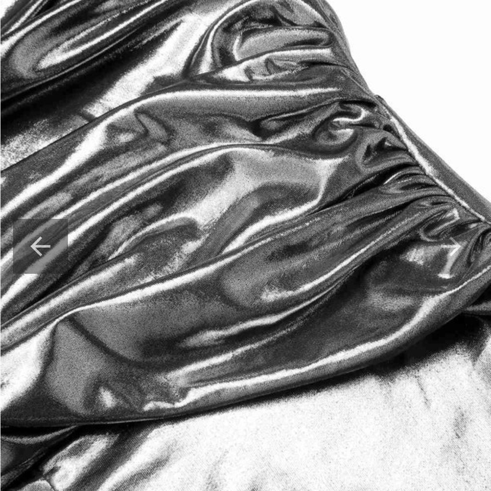 Women's Metallic Jumpsuit - Picture 3 of 4